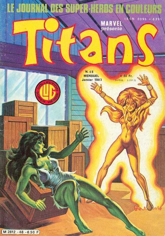 Scan de la Couverture Titans n 48